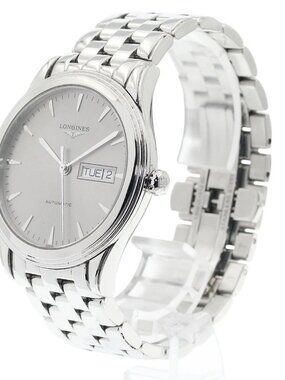 LONGINES Flagship L4.899.4 Day date Silver Dial Automatic Men's Watch_933724